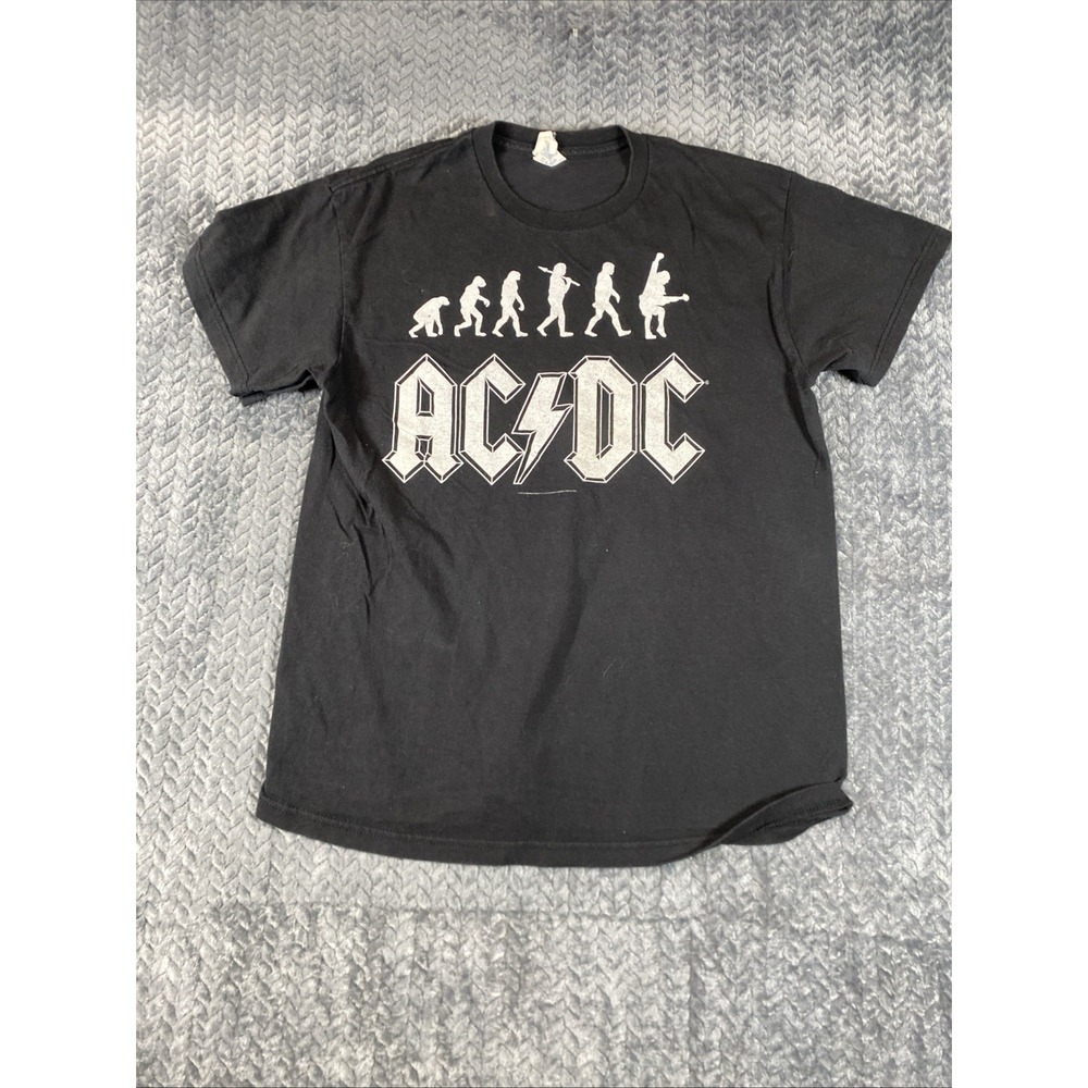 AC/DC Evolution‎ of Rock T Shirt Size Medium